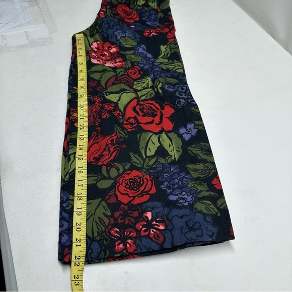 Lucy & Yak Floral Jumpsuit - Black, Red, Green - Picture 11 of 12